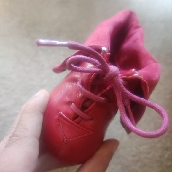 Nickels 1980s vintage hot pink high heel stiletto ankle boots - Picture 5 of 13